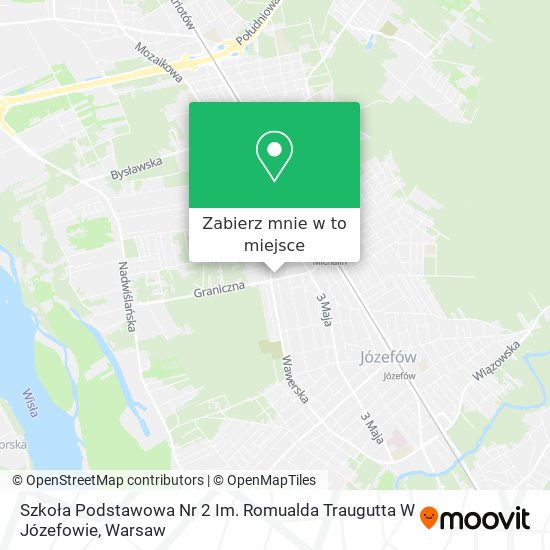 Mapa Szkoła Podstawowa Nr 2 Im. Romualda Traugutta W Józefowie