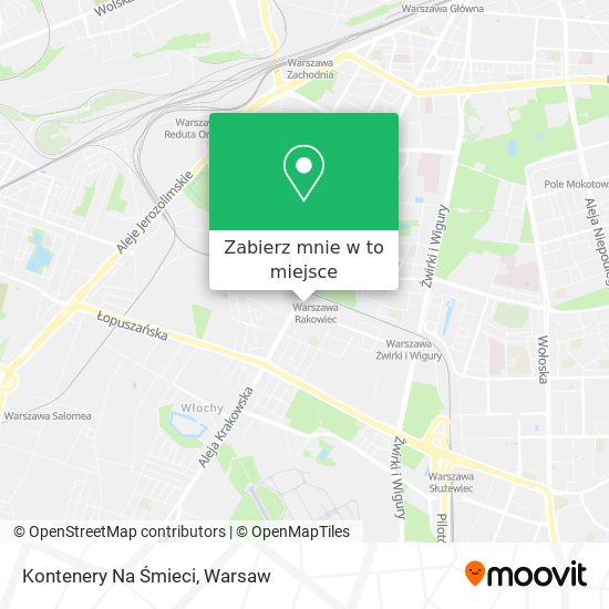 Mapa Kontenery Na Śmieci