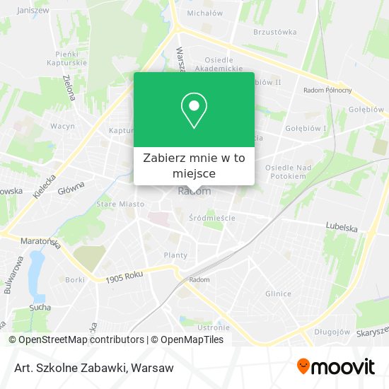 Mapa Art. Szkolne Zabawki