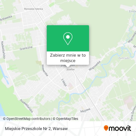 Mapa Miejskie Przeszkole Nr 2