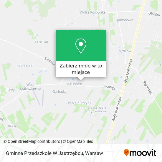 Mapa Gminne Przedszkole W Jastrzębcu