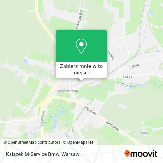 Mapa Książek M-Service Bmw