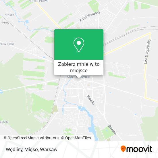 Mapa Wędliny, Mięso