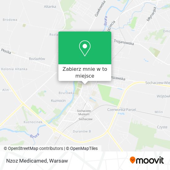 Mapa Nzoz Medicamed