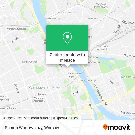 Mapa Schron Wartowniczy