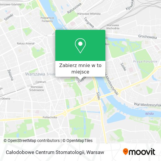 Mapa Całodobowe Centrum Stomatologii