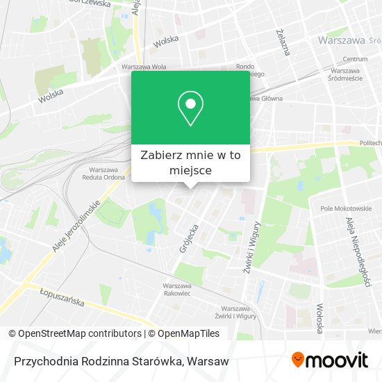 Mapa Przychodnia Rodzinna Starówka