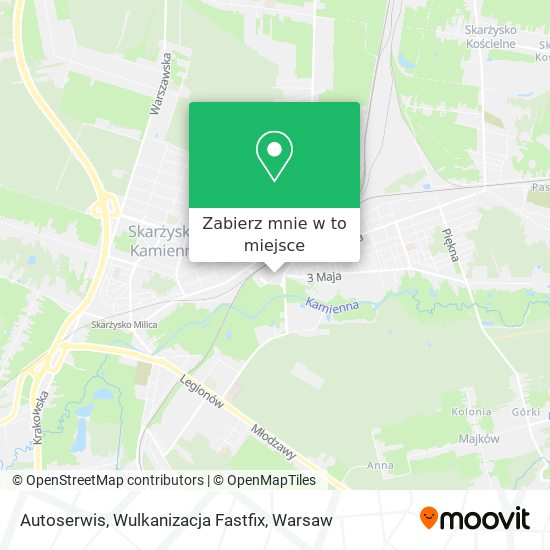 Mapa Autoserwis, Wulkanizacja Fastfix