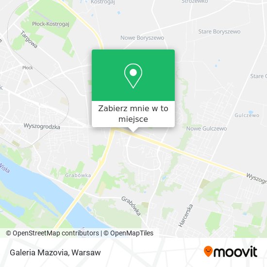 Mapa Galeria Mazovia