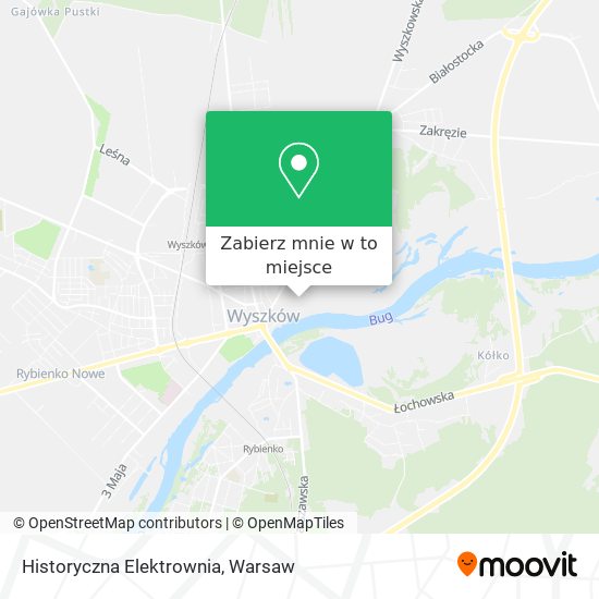 Mapa Historyczna Elektrownia