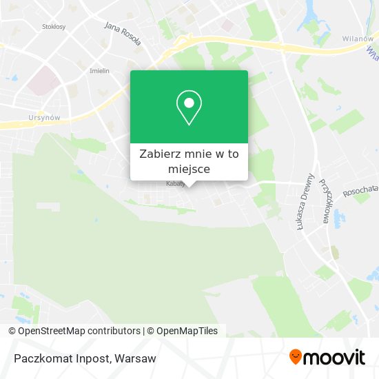 Mapa Paczkomat Inpost