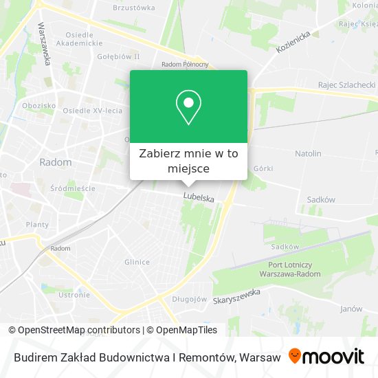 Mapa Budirem Zakład Budownictwa I Remontów