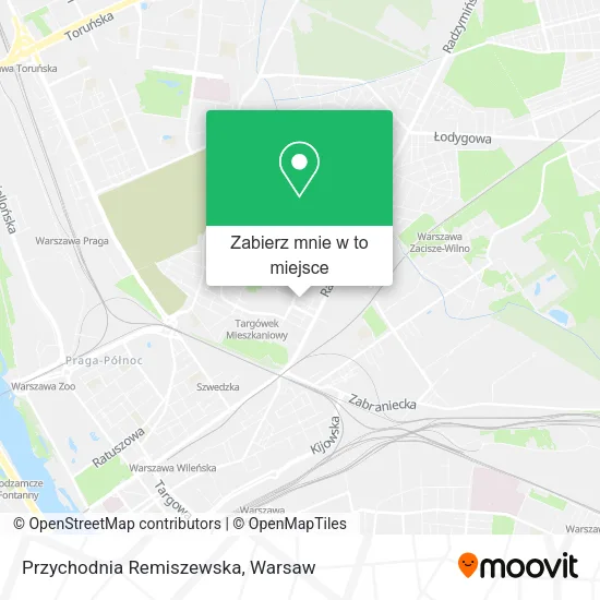 Mapa Przychodnia Remiszewska