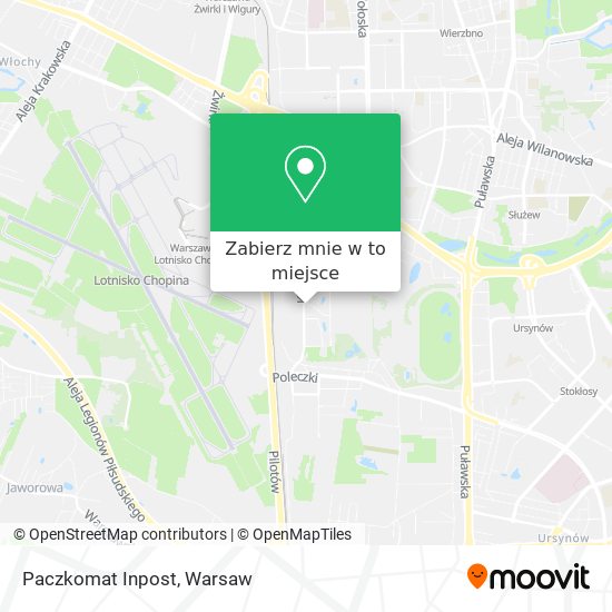 Mapa Paczkomat Inpost