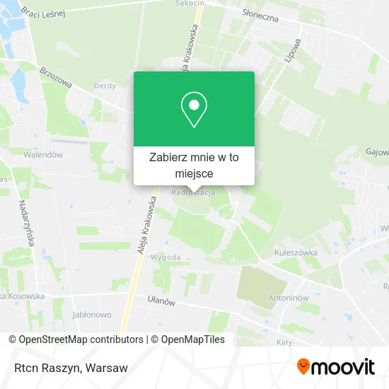 Mapa Rtcn Raszyn