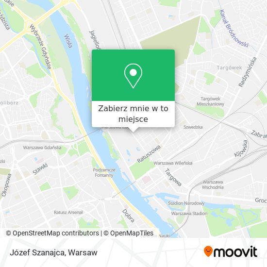 Mapa Józef Szanajca