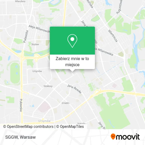 Mapa SGGW
