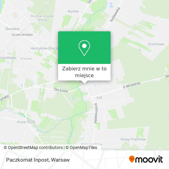 Mapa Paczkomat Inpost