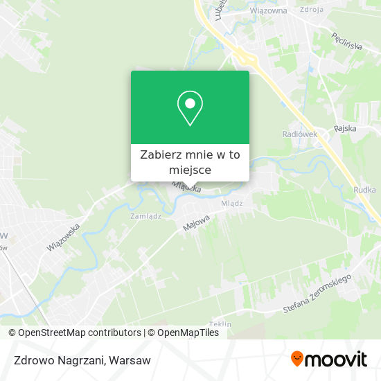 Mapa Zdrowo Nagrzani