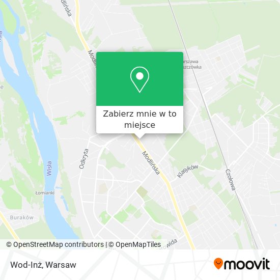 Mapa Wod-Inż