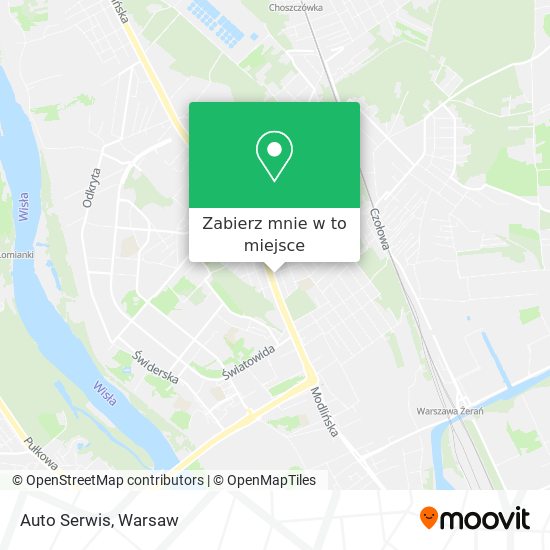 Mapa Auto Serwis