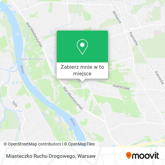 Mapa Miasteczko Ruchu Drogowego