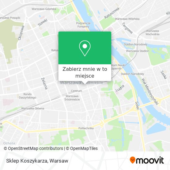 Mapa Sklep Koszykarza