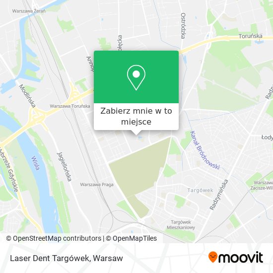 Mapa Laser Dent Targówek