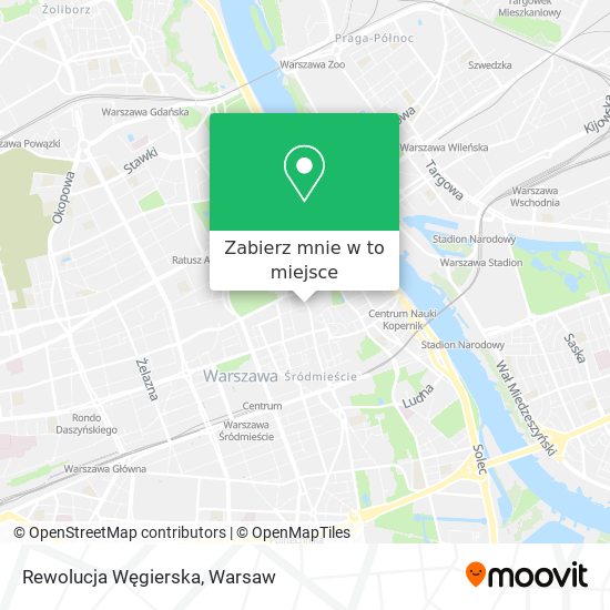 Mapa Rewolucja Węgierska