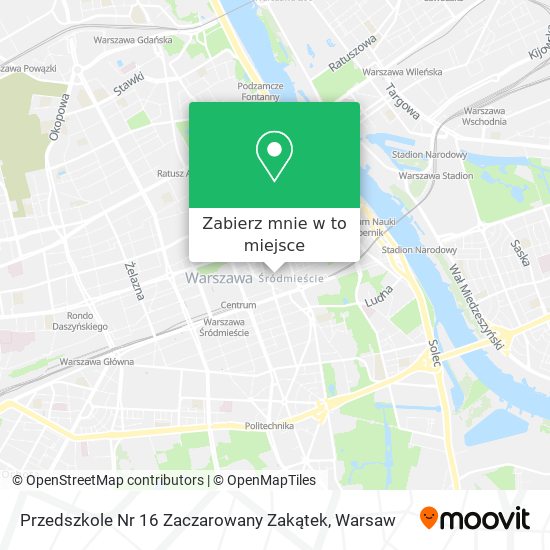 Mapa Przedszkole Nr 16 Zaczarowany Zakątek