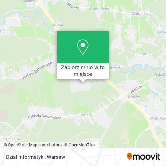 Mapa Dział Informatyki