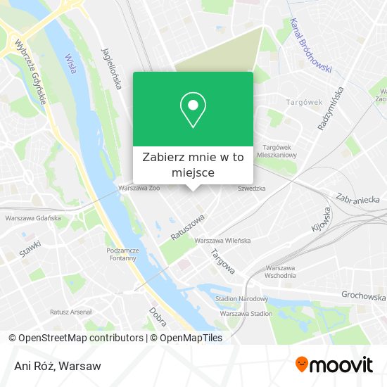 Mapa Ani Róż