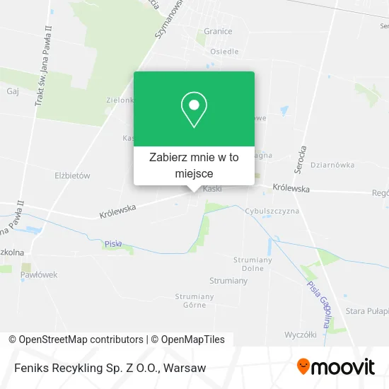 Mapa Feniks Recykling Sp. Z O.O.
