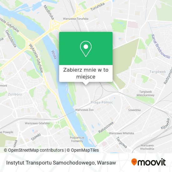 Mapa Instytut Transportu Samochodowego