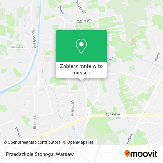 Mapa Przedszkole Stonoga