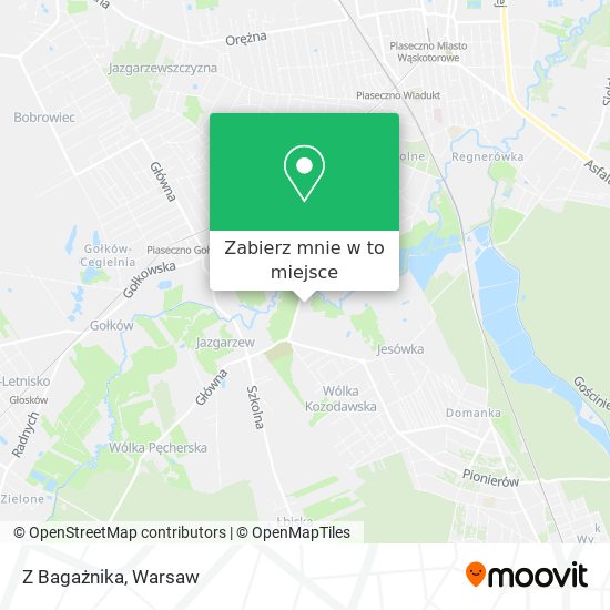 Mapa Z Bagażnika