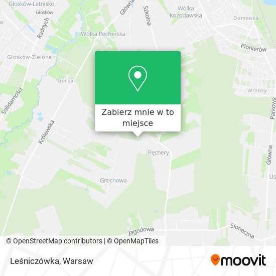 Mapa Leśniczówka