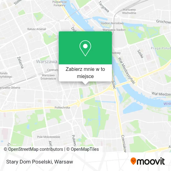 Mapa Stary Dom Poselski