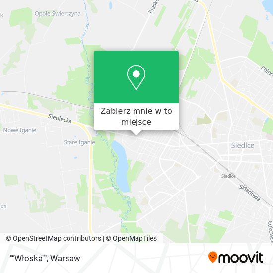 Mapa ""Włoska""