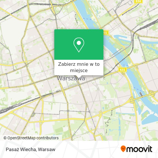 Mapa Pasaż Wiecha