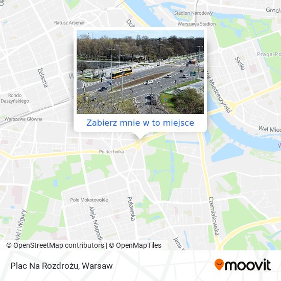 Mapa Plac Na Rozdrożu