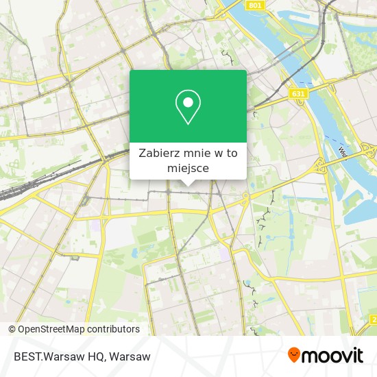 Mapa BEST.Warsaw HQ