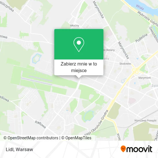 Mapa Lidl