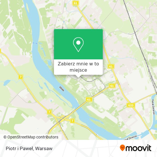 Mapa Piotr i Paweł