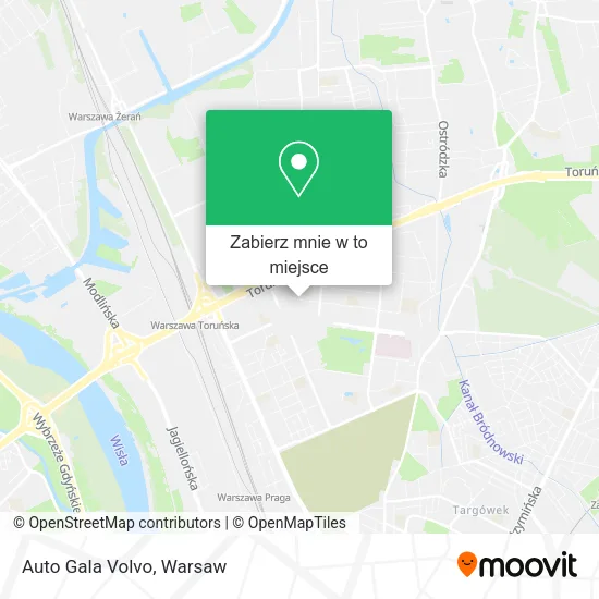 Mapa Auto Gala Volvo