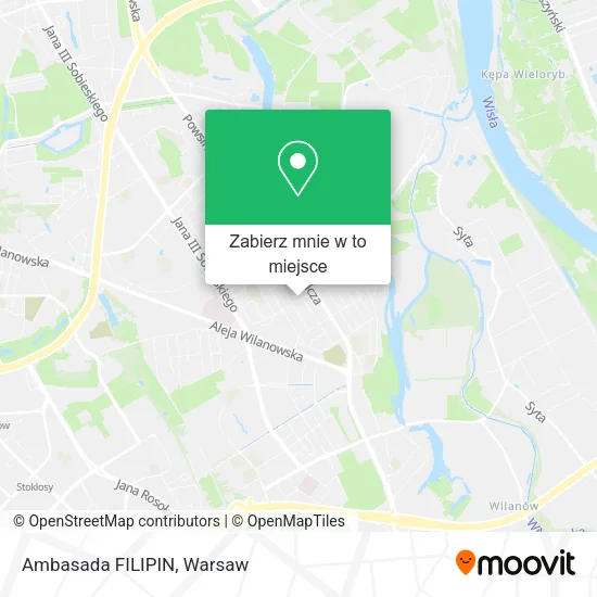 Mapa Ambasada FILIPIN