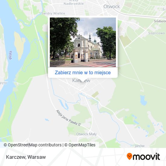 Mapa Karczew