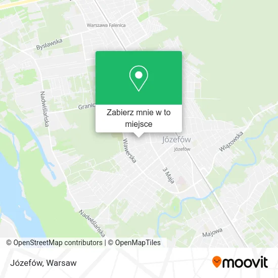 Mapa Józefów