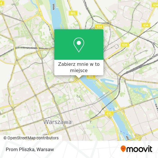 Mapa Prom Pliszka