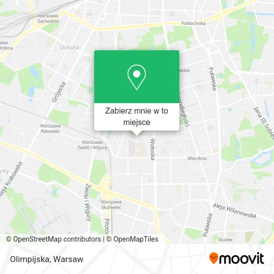 Mapa Olimpijska